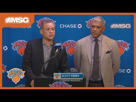 Steve Mills & Scott Perry Address The Media Following a 108-87 Loss To The Cavs | Knicks Post Game