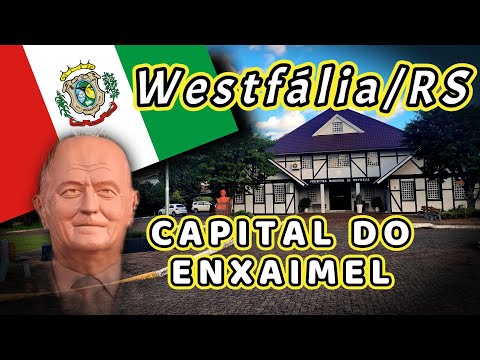 🇧🇷 WESTFÁLIA/RS 🇩🇪🇮🇹🇵🇹 Capital do Enxaimel | Arquitetura Alemã, Vales e mais no Vale do Taquari
