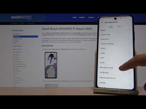 How To Change Messaging Tones in Huawei P Smart 2021 – Messaging Sounds