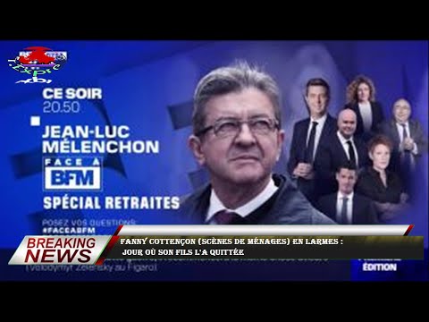 Fanny Cottençon (Scènes de ménages) en larmes :  jour où son fils l'a quittée