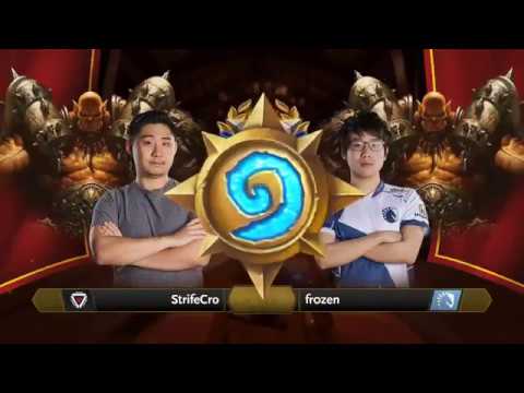 StrifeCro vs Fr0zen - Hearthstone Grandmasters Americas - Week 3