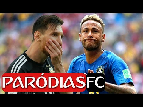 ♫ BRASIL VENCEU E ARGENTINA FORA DA COPA? | Paródia Amor Falso - Aldair Playboy