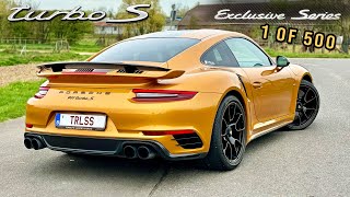 Porsche 911 Turbo S Exclusive Series // 330KMH REVIEW on AUTOBAHN