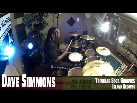 Trinidad Soca Groove - Drum Grooves - Dave Simmons - Island Grooves - 09