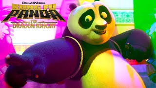Po Parties with the Queen! | KUNG FU PANDA THE DRAGON KNIGHT | Netflix
