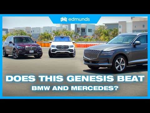 Genesis GV80 vs. BMW X5 vs. Mercedes GLE 450 | Full-Size Luxury SUV Comparison