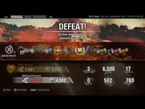 World of Tanks PS4 - T54E1 Ace Tanker