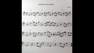 COMO TOCAR CON EL BAJO &quot;DOWN SO LONG&quot; (Sting) 2020