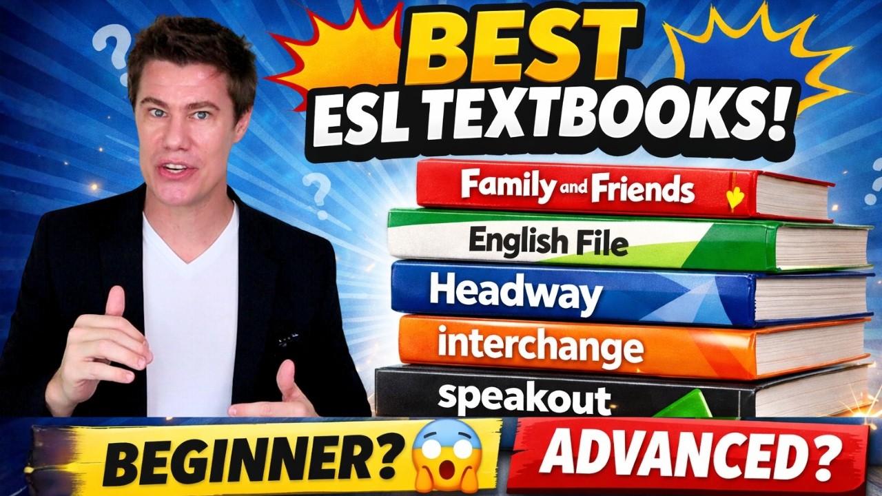 The BEST ESL Textbooks Ranked (Beginner to Advanced Guide for Teachers)