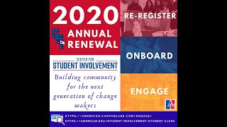 Engage Tutorial- Re-Registration for Annual Renewal