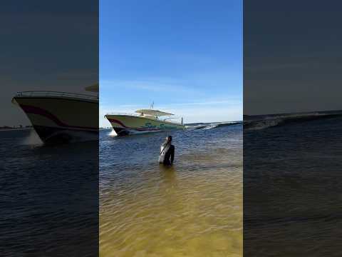 Boat Makes Dream Wave