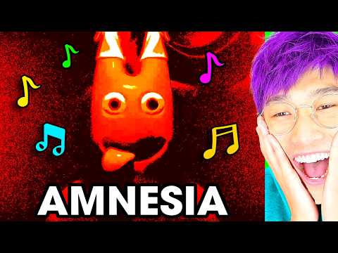 "AMNESIA" From GARTEN OF BANBAN - OFFICIAL MUSIC VIDEO! (LANKYBOX REACTION!)
