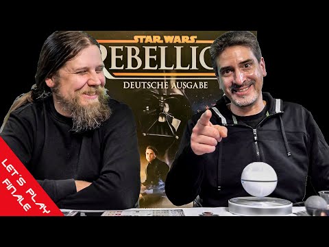 Rebellion Star Wars Brettspiel - Das Finale - Let´s Play, gespielt, (analoge Unterhaltung)
