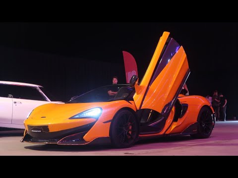 Supercars REVVING at car show (F8, Huracan Evo, Loudest 812 in Europe, 1000PK GTR)