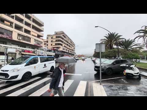 TENERIFE TODAY - LOS CRISTIANOS | The Year Gets Off to a Stormy Start ⛈️ 1 January 2026