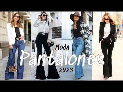 MODA 2023 !! LOOKS CON JEANS PANTALONES DE MEZCLILLA DENIM FASHION TRENDS 2023 MODA MUJER
