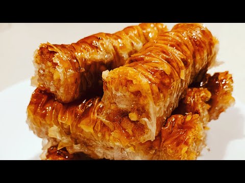 Cigaret Baklava Preukusno | Cigarette Baklava Delicious 😋