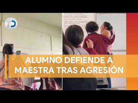Alumna golpea a compañero y agrede a profesora en salón de clase en Nayarit