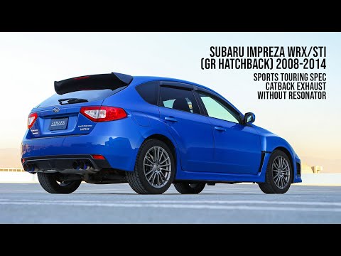 REMARK Sports Touring Spec Catback Exhaust without Resonator - Subaru Impreza WRX / STI (GR) [08-14]