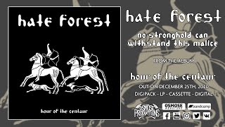 Music video thumbnail preview for HATE FOREST No Stronghold Can Withstand this Malice (premiere track) by Hate Forest