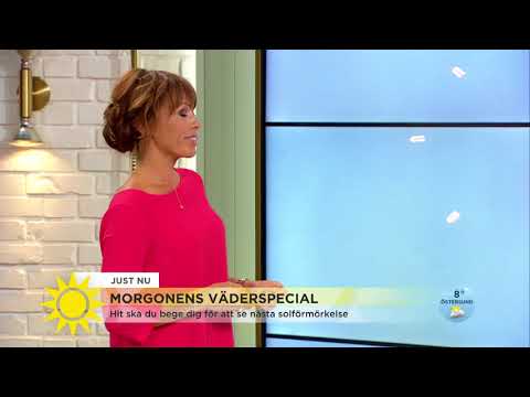 Hit ska du åka för att uppleva nästa solförmörkelse  - Nyhetsmorgon (TV4)
