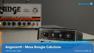 Video thumbnail for Test - Mesa Boogie Cabclone - deutsch by musotalk