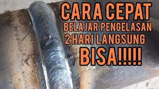 Download lagu cara cepat belajar las pipa #stickwelding #weldingtips mp3