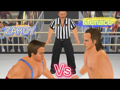 Zardy vs Menace | Wrestling empire |