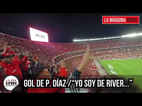 💪GOL DE PAULO DÍAZ | "YO SOY DE RIVER..." | EL ALIENTO DE LOS HINCHAS DE RIVER 🆚 BARRACAS CENTRAL