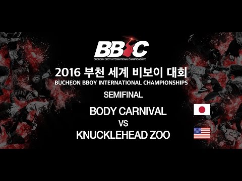 BODY CARNIVAL VS KNUCKLEHEAD ZOO BBIC 2016 - SEMIFINAL