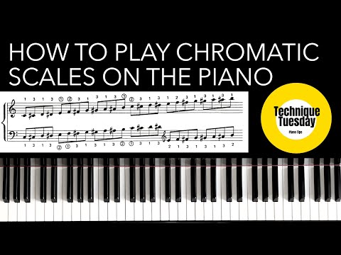 How to CORRECTLY play Chromatic Scales on the Piano | Technique Tuesday
