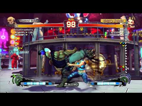 SSF4 AE: ProudStrawberry (Gouken) vs Toncotsu (Ibuki) - Ranked Match (720p HD)