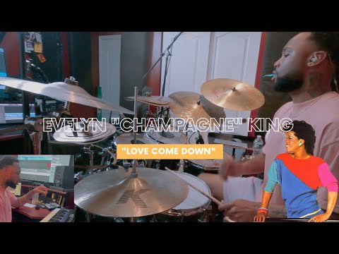 Evelyn "Champagne" King "Love Come Down" Drum and Synth Bass Cover