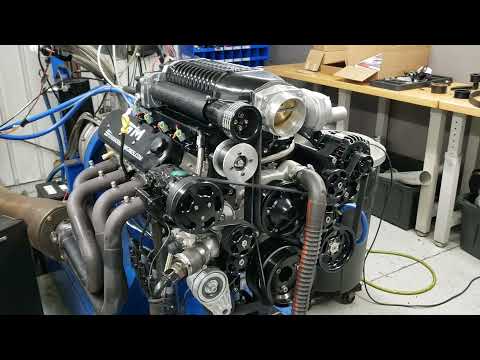 Stage 1 LS Engine with Whipple Supercharger.