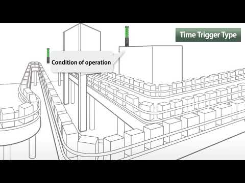 Colonne lumineuse LED paramétrable LA6 - Diamètre 60 mm