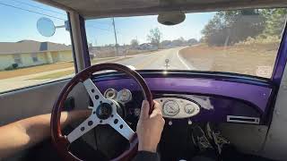 350-Powered 1928 Chevrolet Series AB National Sedan Ride Along