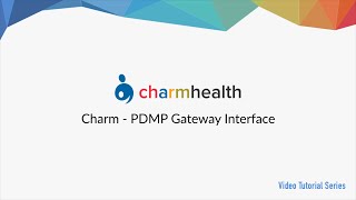 PDMP Gateway Interface