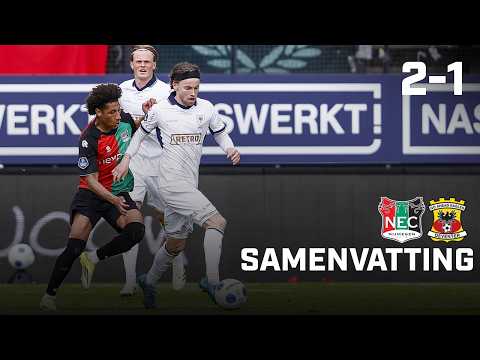 NEC Eendracht Combinatie Nijmegen 2-1 Go Ahead Eagles Deventer