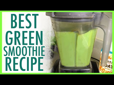 Best Green Smoothie Ever! | Get a Minty, Fruity, Healthy Start on Breakfast with Jen Hilman