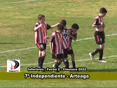 Fútbol Infantil: Independiente vs Arteaga / Fecha 1 (Clausura) / Liga Interprovincial - 23/07/22