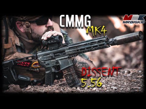 Ultra Low Recoil CMMG Dissent MK4 5.56 LARP full send