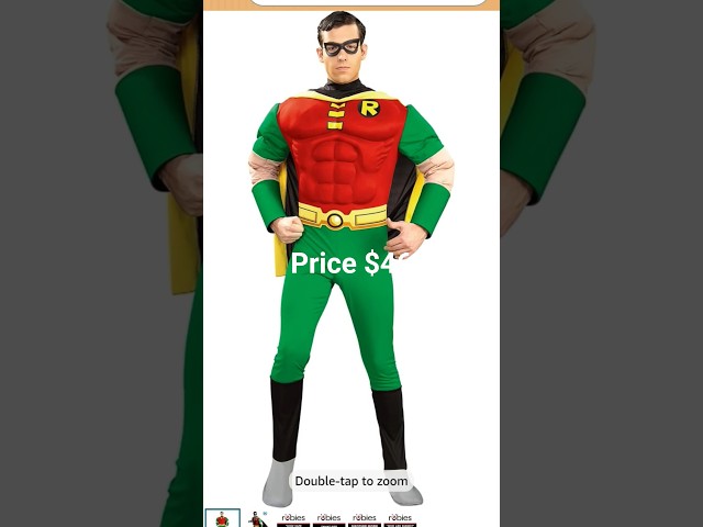 Vídeo relacionado con DC Teen Titans: Disfraz de Robin Deluxe para niños de Rubies, talla S