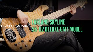 Video thumbnail for Lakland Skyline 55-02 Deluxe QMT Bass Model Demo - ‘Os Anjos Te Louvam’ by Bassist 김이지 (Yiji Kim) by Music Force Official
