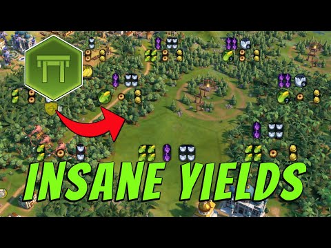 Brazil, Earth Goddess, and Preserves generate tons of faith. Civ 6 deity Brazil, finale.