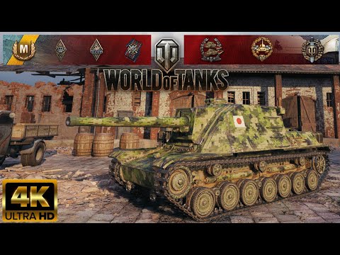Chi-To SP - Himmelsdorf map - 6 kills - 5,8k damage World of Tanks replay 4K
