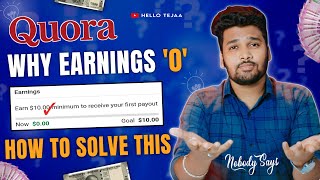 How to Earn Money from Quora in Telugu | Earnings Problems | Why Quora Account Banned | Hello Tejaa