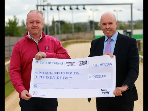€10,000 Raised For The Dillon Quirke Foundation At Irish Greyhound Racing Stadia