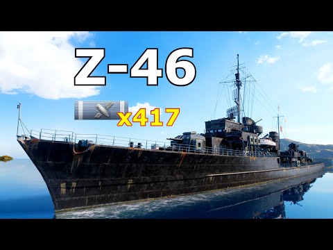 World of WarShips Z-46 - 6 Kills 258K Damage