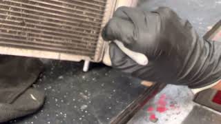 OEM condenser vs aftermarket condenser￼. Is it a “economy part” lol 😂  or Cheap￼ piece of $hit ? ￼