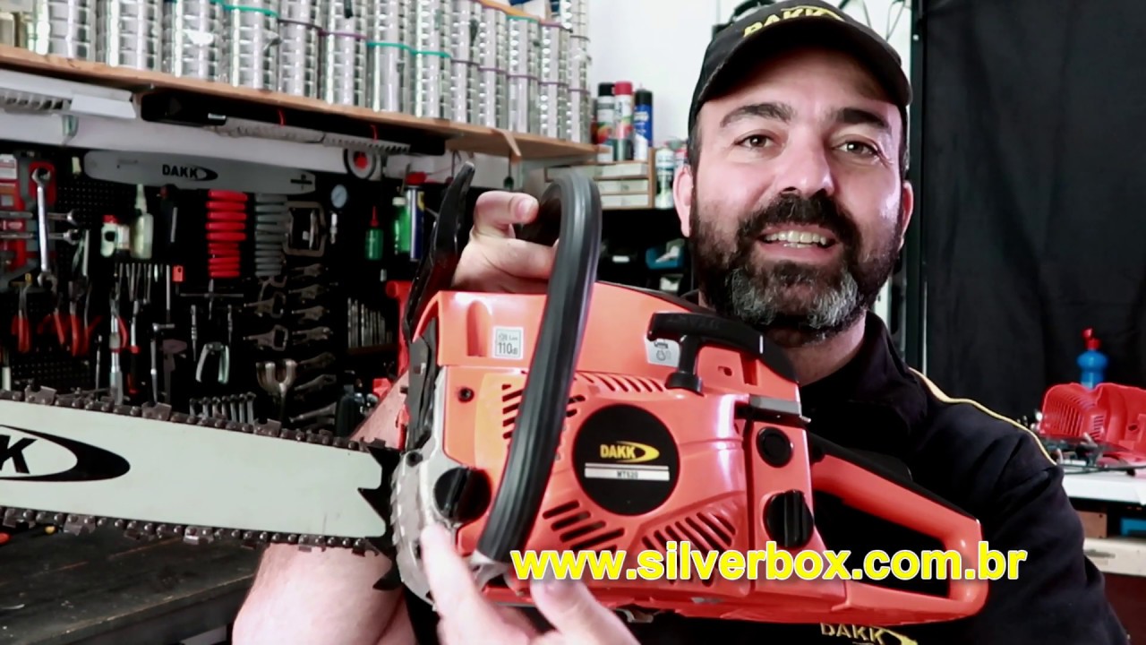10 formas de estragar a motosserra CUIDADO para não fazer isso com sua máquina nova.